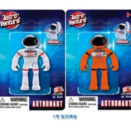 [트렌디프레소협력사]데이슬롯 우주조종사 피규어 색상1개 아스트로벤처 수집품