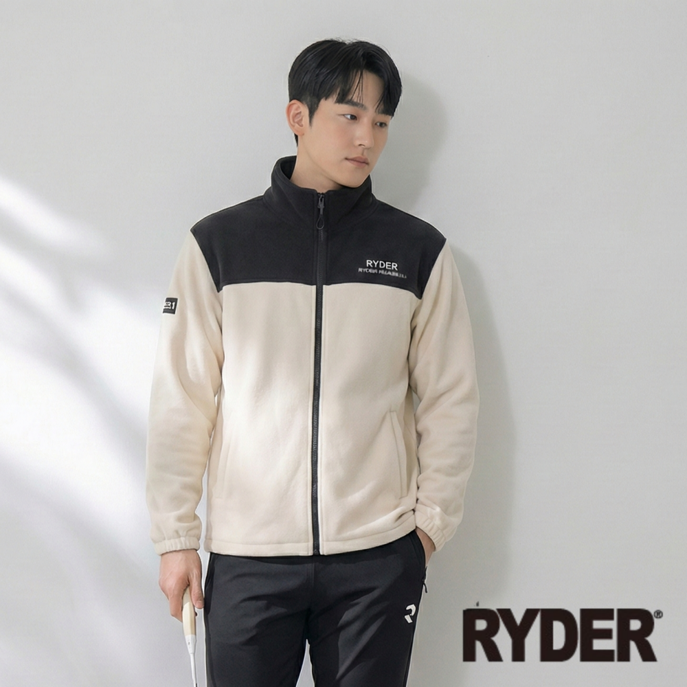 라이더 배드민턴의류 경기복 긴팔 상의 후리스 집업 2025RPJ-1 - 상품 이미지