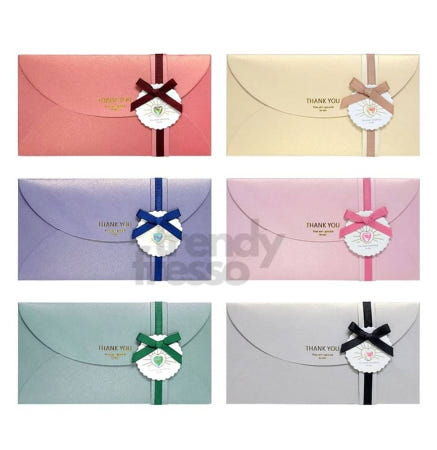 노드룸 하트비즈 기프트봉투 6개 돈봉투 세뱃돈봉투