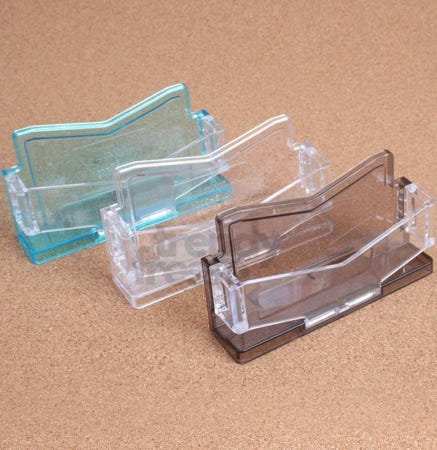 [트렌디프레소협력사]데이슬롯 투명 1단 명함꽂이 3개 테이블쿠폰꽂이 쿠폰정리