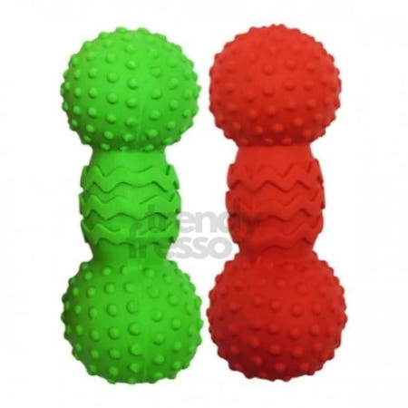 [트렌디프레소협력사]데이슬롯 쿠코토이 라텍스 덴탈덤벨 훈련 온라인판매가준수 강아지