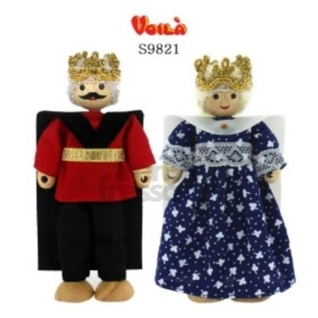 [트렌디프레소협력사]데이슬롯 인형 왕과왕비 세트 출산 패션인형 브알라