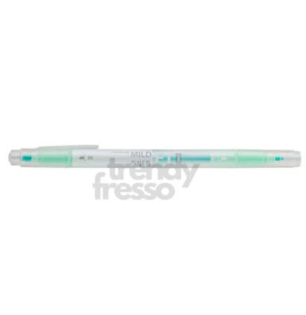 [트렌디프레소협력사]데이슬롯 마일드핏 트윈 그린 형광펜 12개입 야광펜 형광라이너 다꾸펜