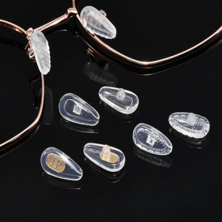 안경 코 받침대 리필형 투명 실리콘 패드 편안한 착용