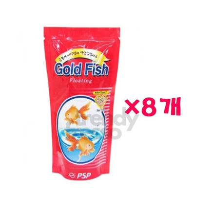 [트렌디프레소협력사]데이슬롯 금붕어 사료 100g X8 물고기사료