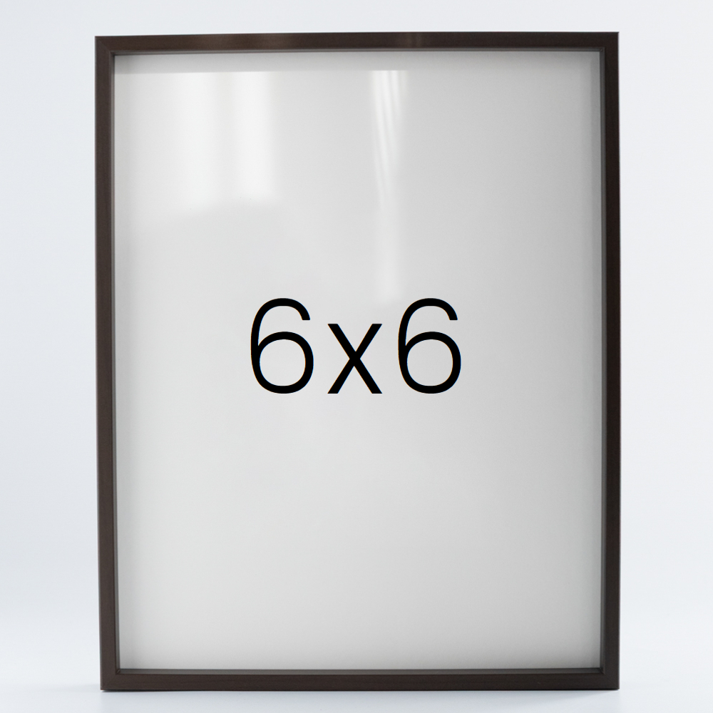 9mm우드심플 나무액자 사진액자 포토테이블 웨딩 전시회 맞춤 틀 6x6 152x152mm, 커피진밤 - 메인 이미지