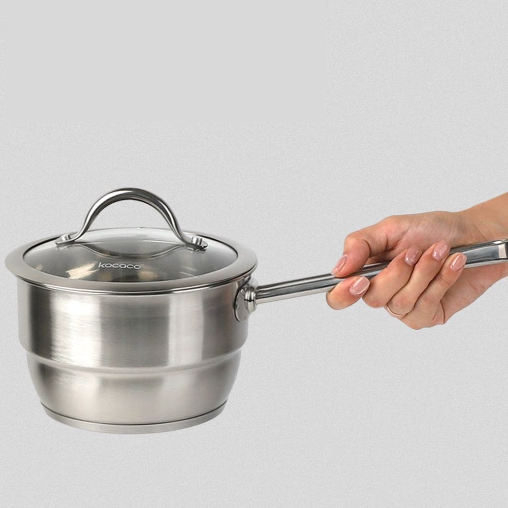 코카코 IH 편수 찜기 스텐 찜냄비 18cm - 메인 이미지
