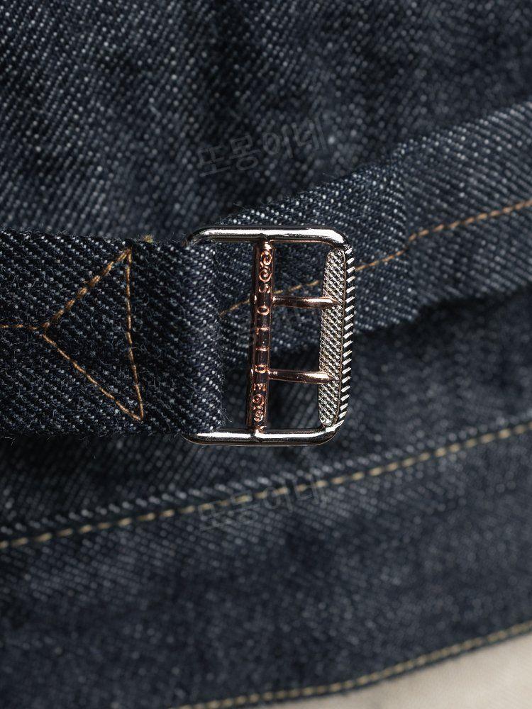 브론슨 BRONSON 47806xx 기본 색상 빨간 귀 데님 재킷 14.5oz 의류 클릭 506 해군 S - 상세 이미지 5