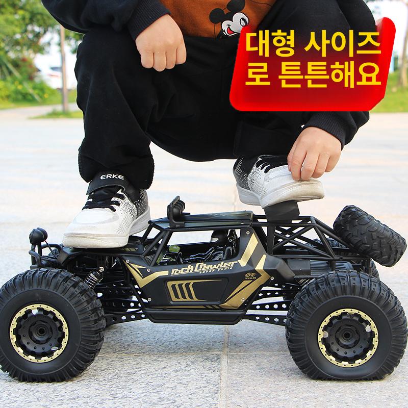 RC카 입문용 50cm 몬스터트럭 대형 알씨카 오프로드트래커 - 상세 이미지 5