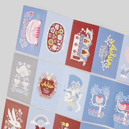 온지니 라벨스티커팩 앨리스 다이어리스티커