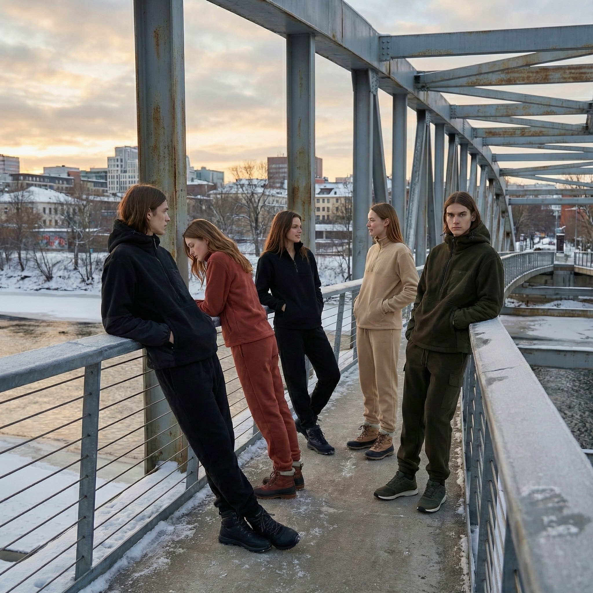 케이스위스 남녀공용 덤블 플리스 아노락 반집업 베스트상품