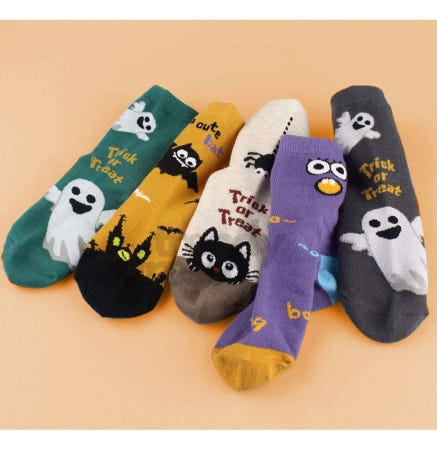 데이슬롯 할로윈 아동 양말 3족 할로윈양말