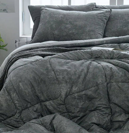 [트렌디프레소협력사]데이슬롯 마블 차콜 SS 차렵이불세트 침대이불세트