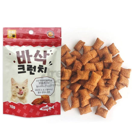 데이슬롯 고양이간식 연어스낵 고양이쿠키