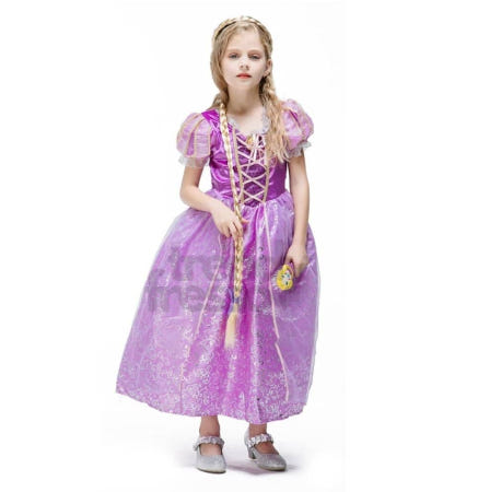 데이슬롯 라푼젤 A형 드레스 코스튠 할로윈의상 캐릭터코스튬 코스튬의상