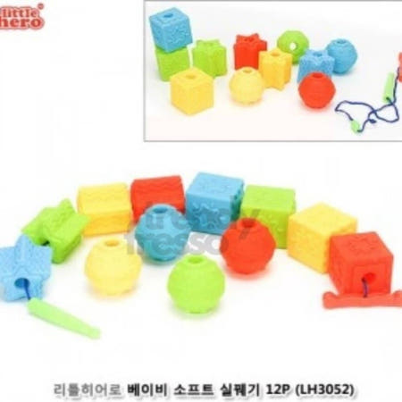 데이슬롯 소프트 실꿰기 12P 몬스터자동차5P LH3052 소프트실꿰기12P