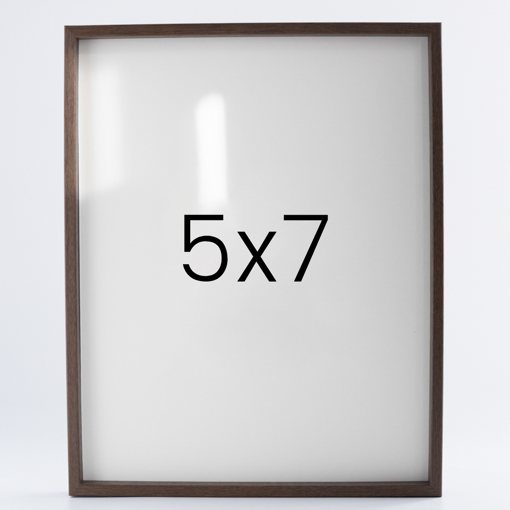 9mm우드심플 나무액자 사진액자 포토테이블 웨딩 전시회 맞춤 틀 5x7 127x177mm, 월넛
