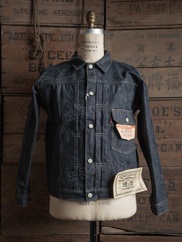 브론슨 BRONSON 47806xx 기본 색상 빨간 귀 데님 재킷 14.5oz 의류 클릭 506 해군 S - 상세 이미지 3