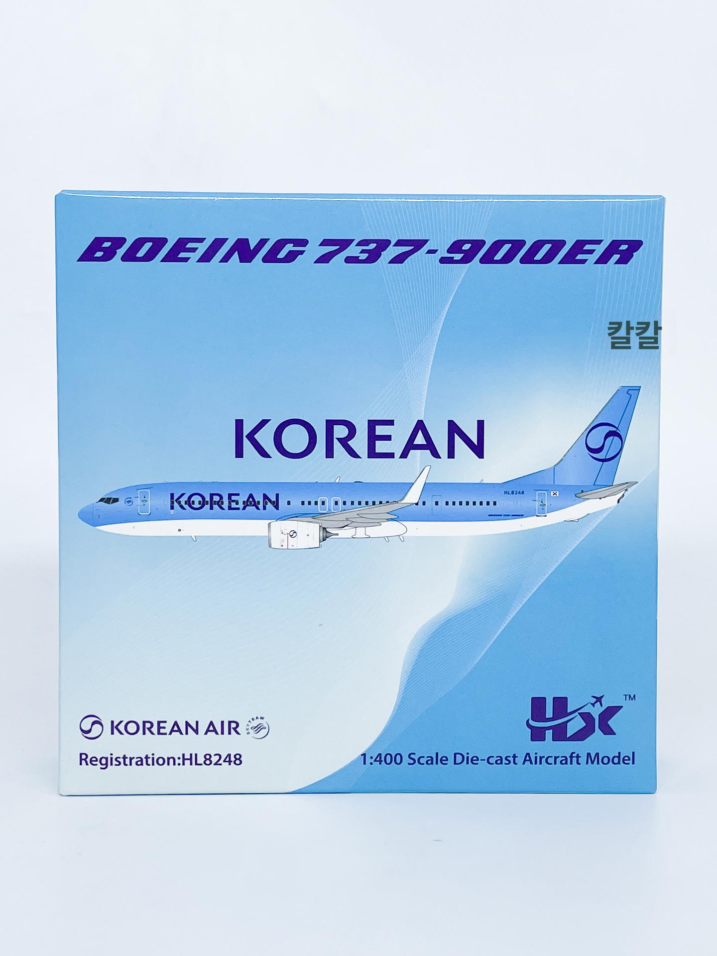 HX Models 1:400 대한항공 B747-8 HL7638 메탈 비행기 모형 - 상세 이미지 4