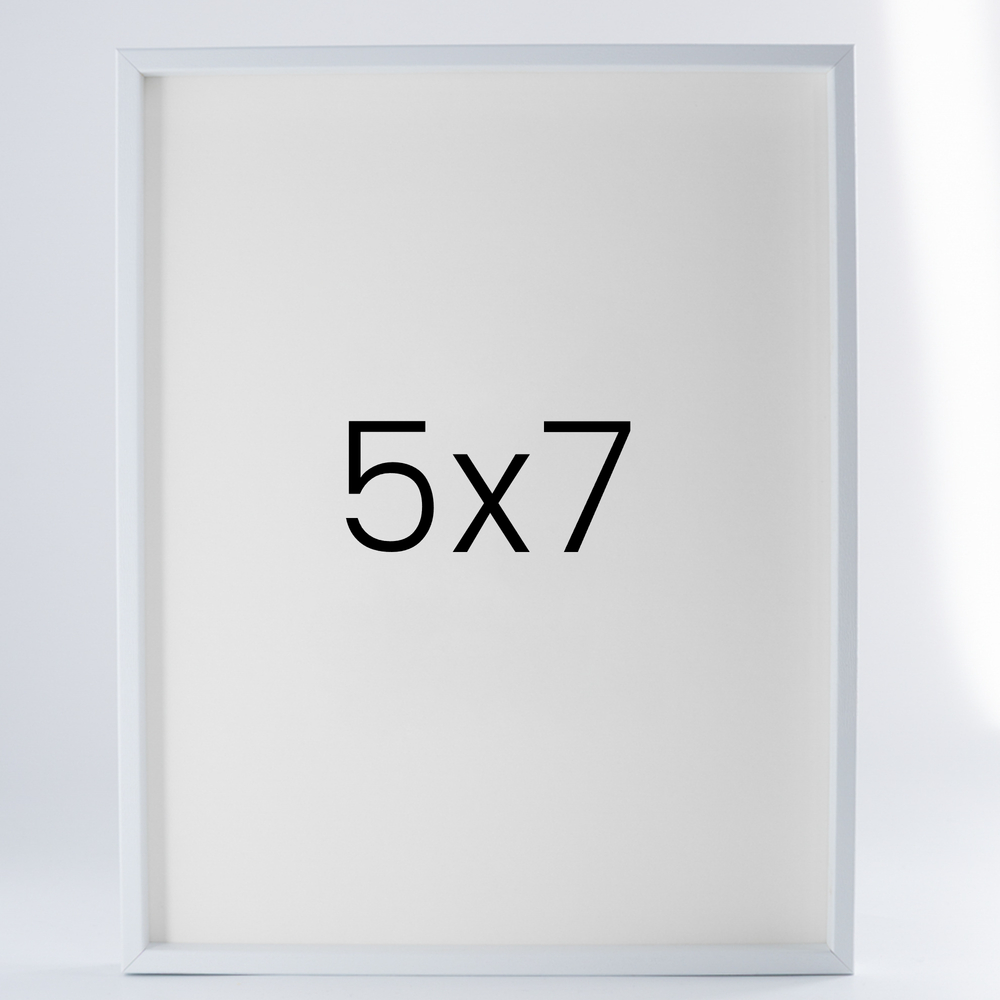 9mm우드심플 나무액자 사진액자 포토테이블 웨딩 전시회 맞춤 틀 5x7 127x177mm, 화이트