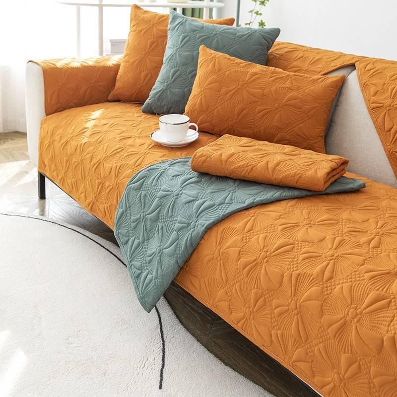 모던 먼지 오염 방지 3인용 소파매트 논슬립 쇼파패드 4인용