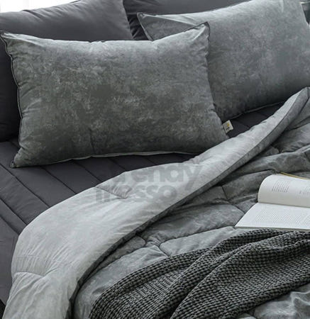 [트렌디프레소협력사]데이슬롯 마블 차콜 SS 차렵이불패드세트 사계절침구세트 알러지케어이불