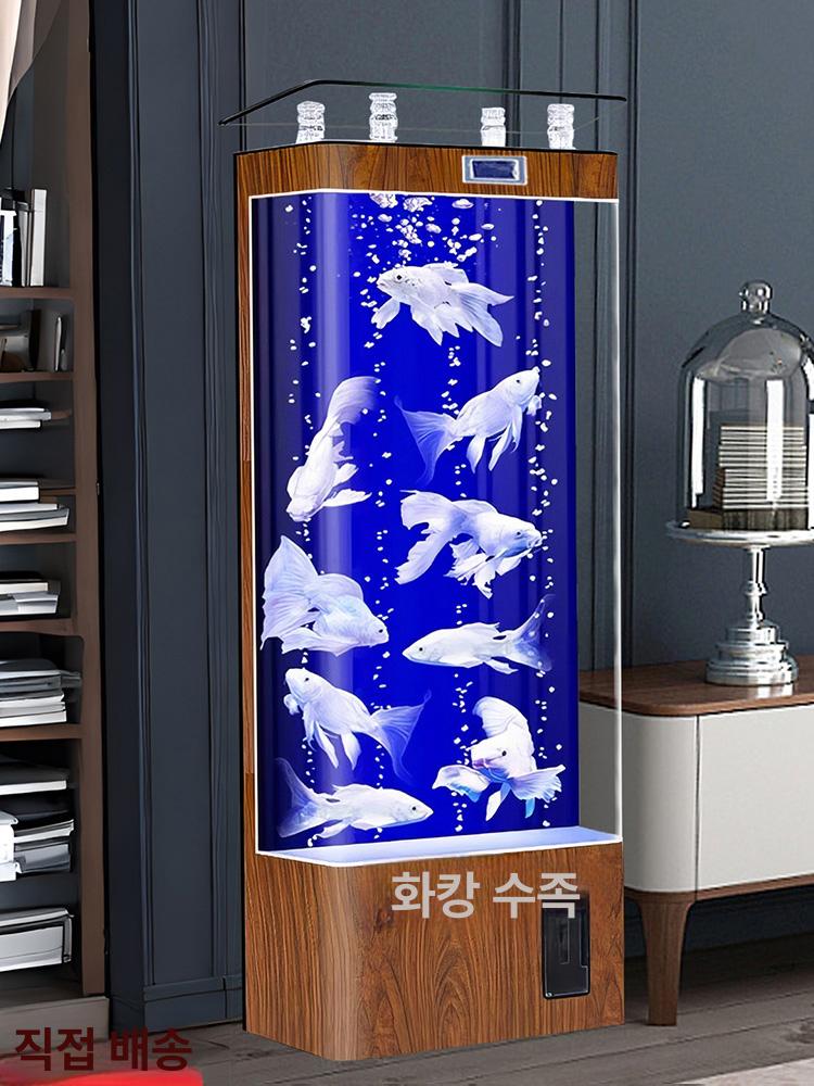 대형 어항 스탠드 매장용 수조 물고기 전시 투명 수족관 - 상세 이미지 3