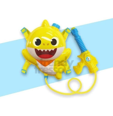 [트렌디프레소협력사]데이슬롯 핑크퐁 아기상어 배낭물총 어린이배낭물총