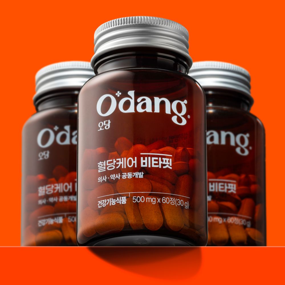 오당 혈당케어 비타핏 비타민D 1000 IU 고함량 용량 D3 아연 효능 성인 섭취 - 상품 이미지