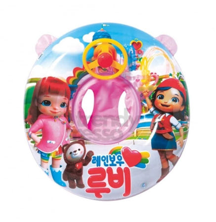 [트렌디프레소협력사]데이슬롯 핑크 루비 유아 핸들 튜브 여아보행기튜브