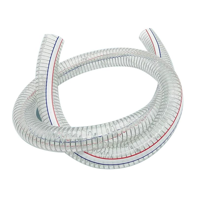 PVC 와이어 호스 2인치 4m 난연 내열 배기 환기 덕트 호스 - 상품 이미지