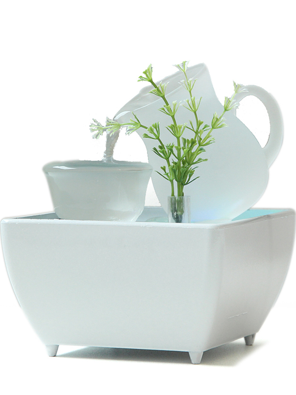 미니분수대 실내 분수 가습기 폭포 인공 인테리어