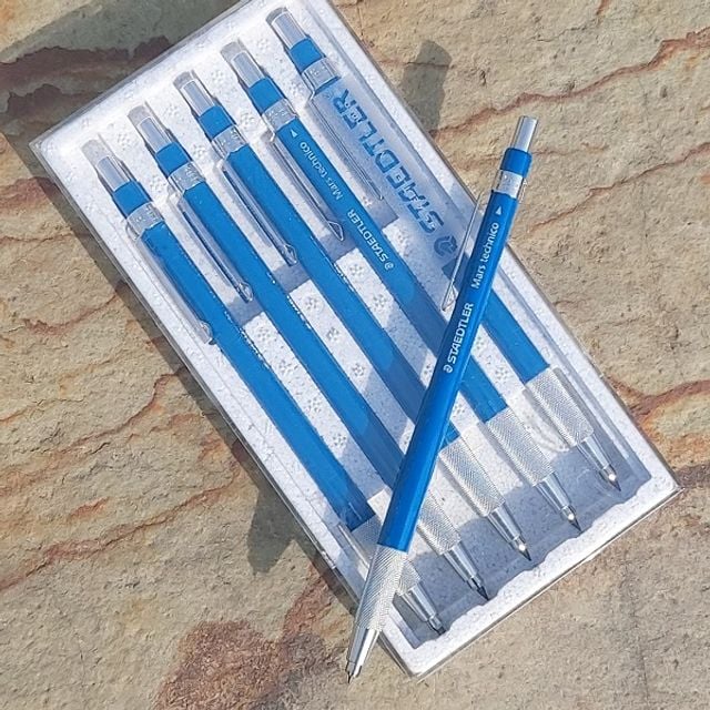 스테들러 Mars 2.0mm 연필식 샤프펜슬/홀더펜 5개 - 상품 이미지