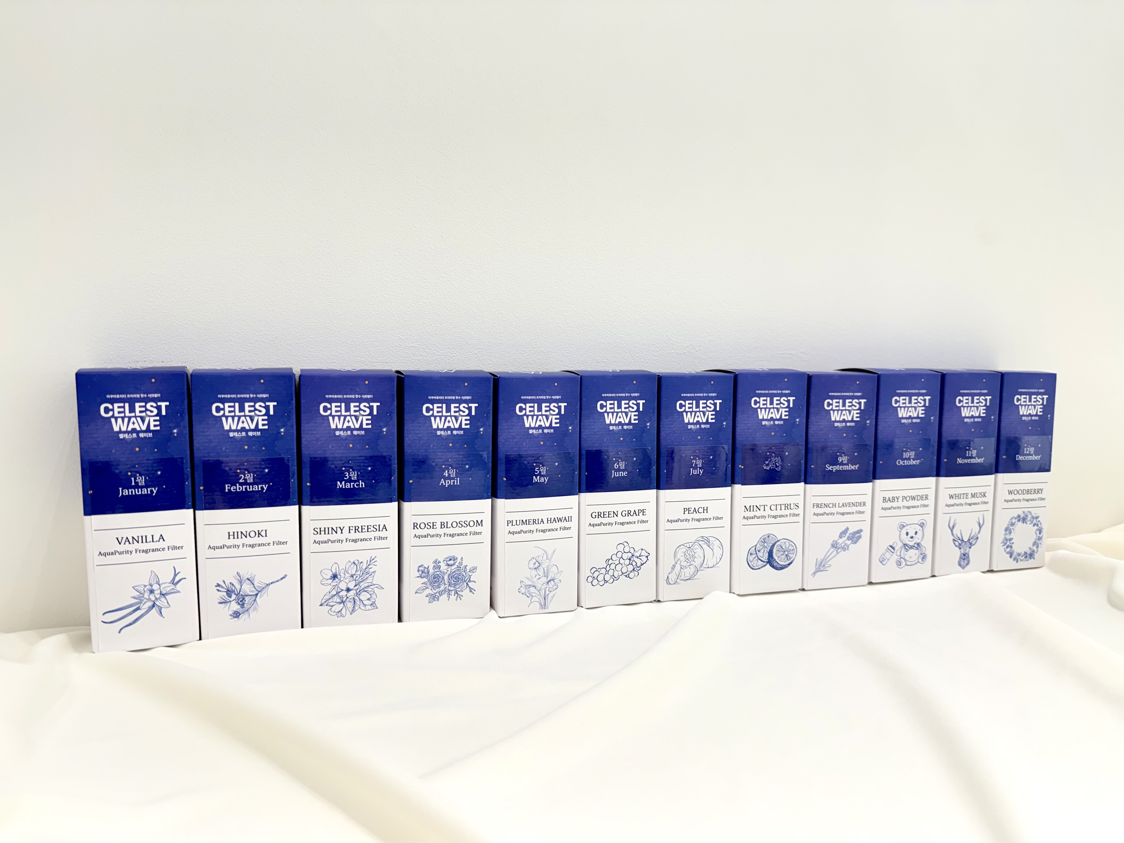 셀레스트 웨이브 프리미엄 샤워 필터 국내산 녹물 염소 제거 비타민 샤워기필터 시즌에디션 - 상세 이미지 2