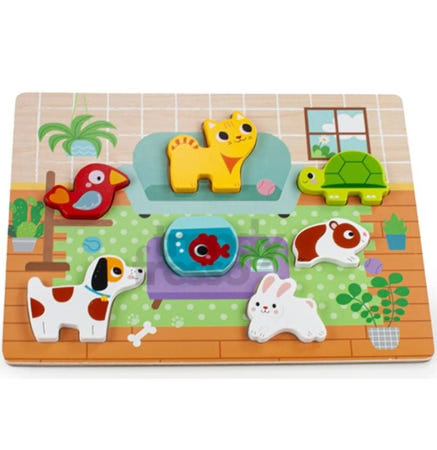 데이슬롯 하이판다 퍼즐 블록 장난감 유아교구