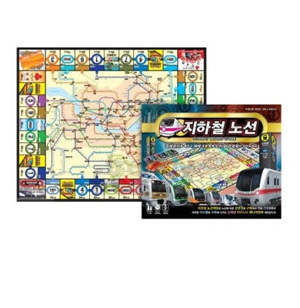 [트렌디프레소협력사]데이슬롯 지하철 노선 보드게임 경영게임