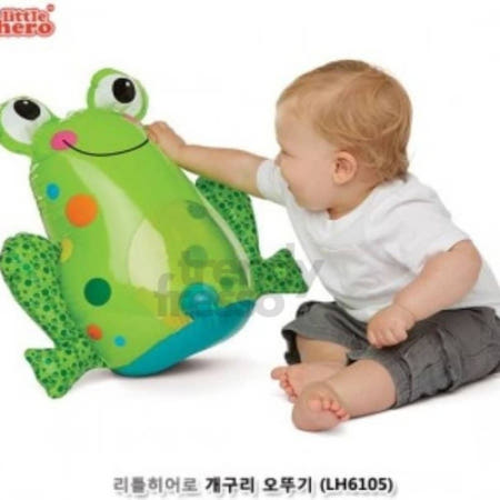 [트렌디프레소협력사]데이슬롯 개구리 오뚝이 장난감 리틀타익스 몬스터자동차5P LH1004