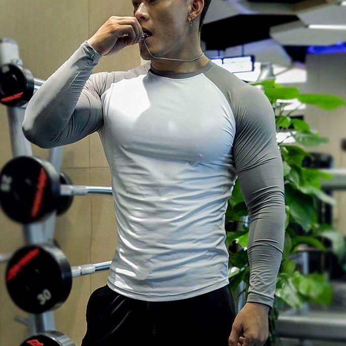 머슬핏긴팔 운동긴팔티 헬스긴팔 - 상세 이미지 3