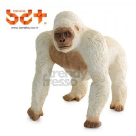 데이슬롯 화이트고릴라 피규어 완구 출산 매트