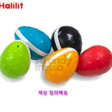 트렌디프레소협력사 데이슬롯 에그 쉐이커 음악 색상1개 에그쉐이커