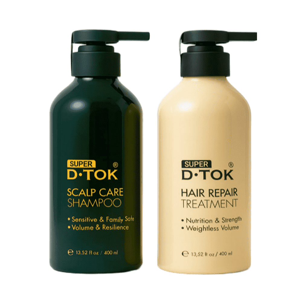 공식몰 아이즈코 슈퍼디톡 두피가려움 미용실 샴푸+트리트먼트 400ml x 2 - 메인 이미지