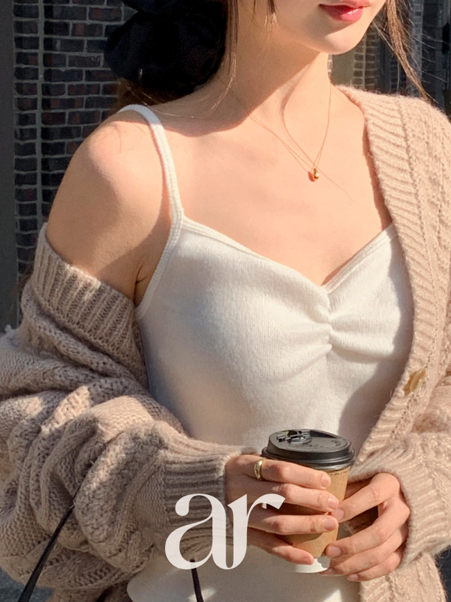 기모 셔링 나시 ts4783 - 상세 이미지 2