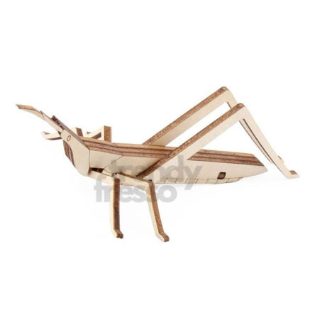 노드룸 DIY 목재 방아깨비 만들기 X5개 원목곤충만들기