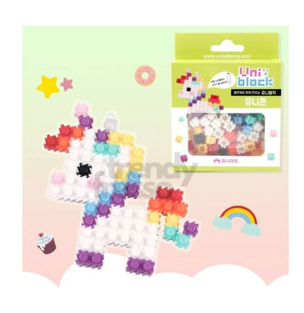 [트렌디프레소협력사]데이슬롯 유니콘 블럭 X3 미니9mm 블럭장난감