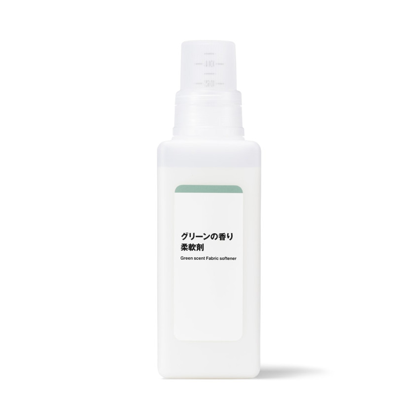 무인양품 식물 유래의 세정성분 그린향 섬유유연제 450ml - 청소·세탁 - 하카타몰