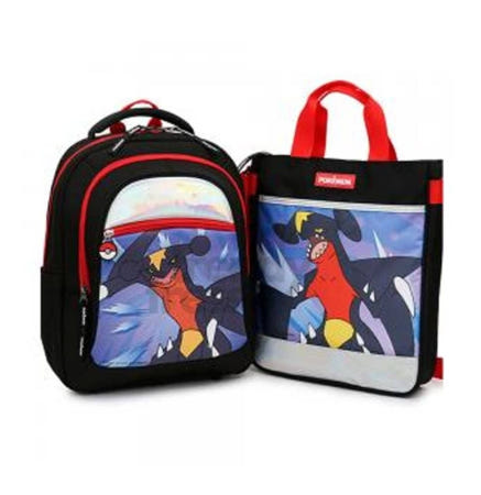 [트렌디프레소협력사]데이슬롯 포켓몬스터 책가방 세트 남아가방 신학기가방