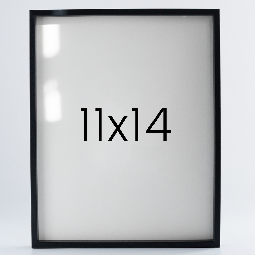 9mm우드심플 원목액자 웨딩 전시회 맞춤 프레임 틀 11x14 279x355mm, 블랙 - 메인 이미지