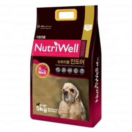 온담샵 뉴트리웰 강아지 인도어 5kg 강아지캔 강아지사료성분 강아지사료구매 강아지사료배송 강아지사료선택