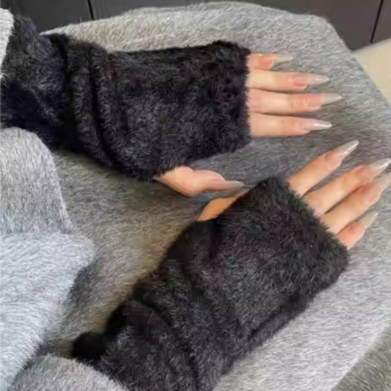 여성 손목핸드 팔토시 핸드워머 장갑 방한용품 손토시 - 상품 이미지