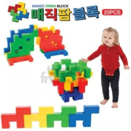 [트렌디프레소협력사]데이슬롯 유아 매직팜 블록 멜로디변기 매직팜블록 엠버멜로디변기